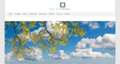 Desktop Screenshot of designhimmel.com