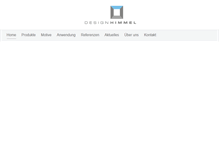 Tablet Screenshot of designhimmel.com
